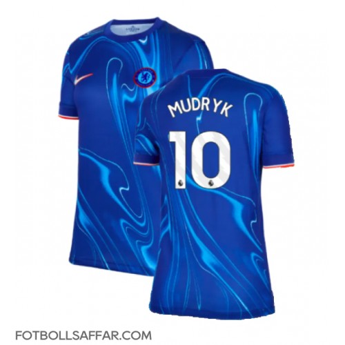 Chelsea Mykhailo Mudryk #10 Hemmatröja Dam 2024-25 Kortärmad